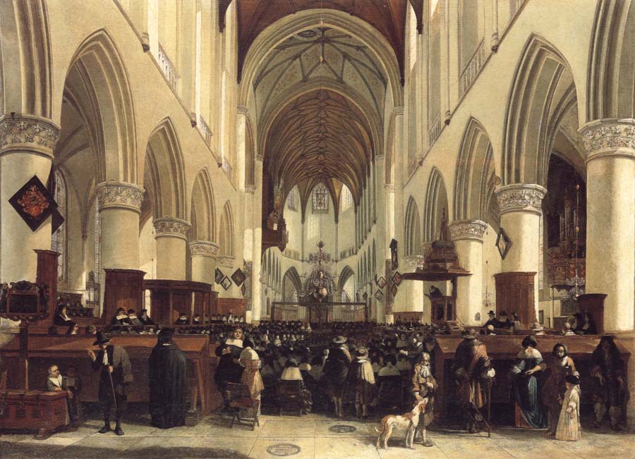 THe Interior of the Grote Kerk,Haarlem